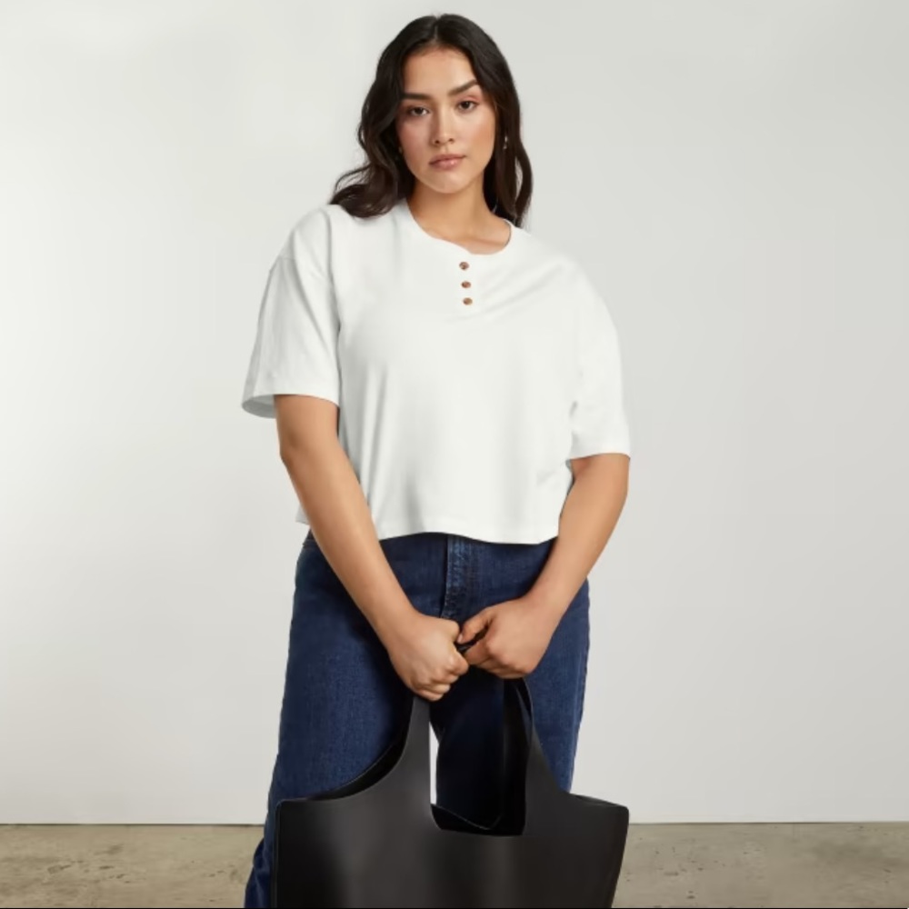 Everlane The Vintage Henley Hemp Tee